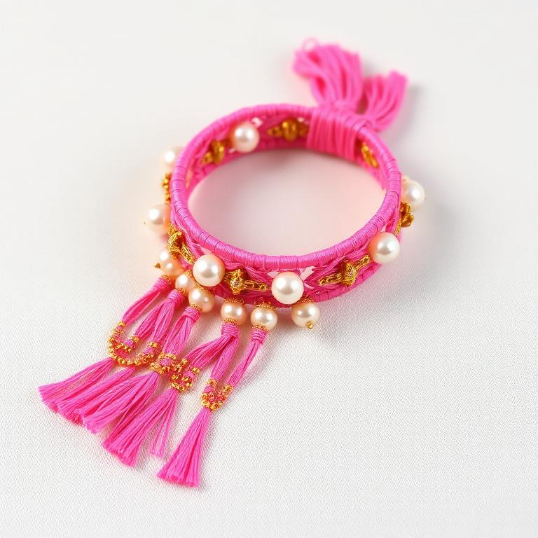 Pink Tassel