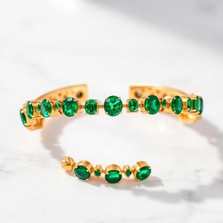 Emerald Cuff