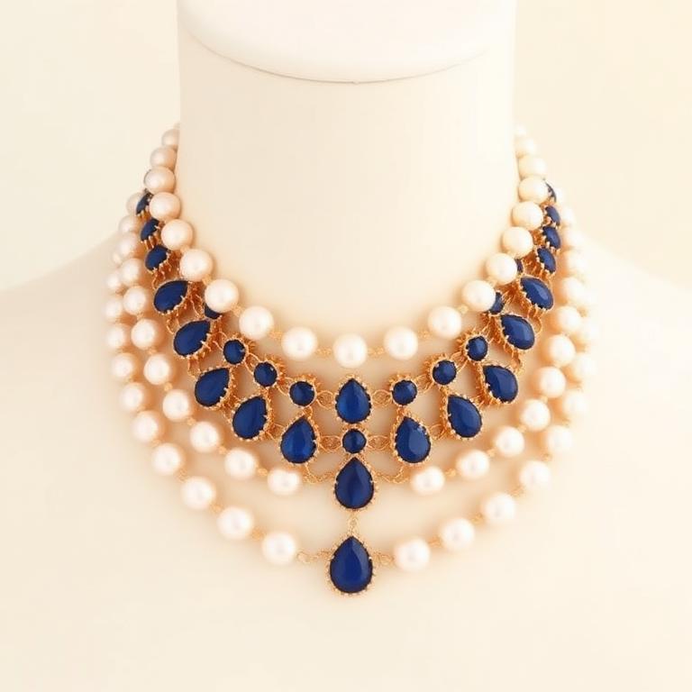 Sapphire Choker