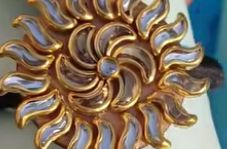 Gold Swirl