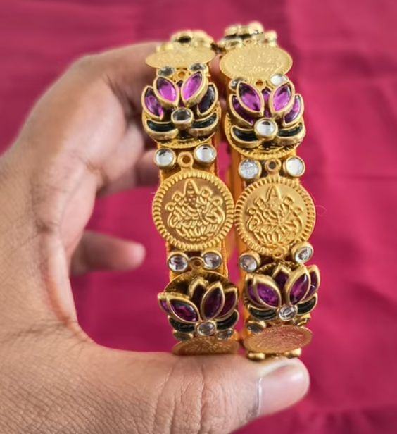 Pink Antique Coin