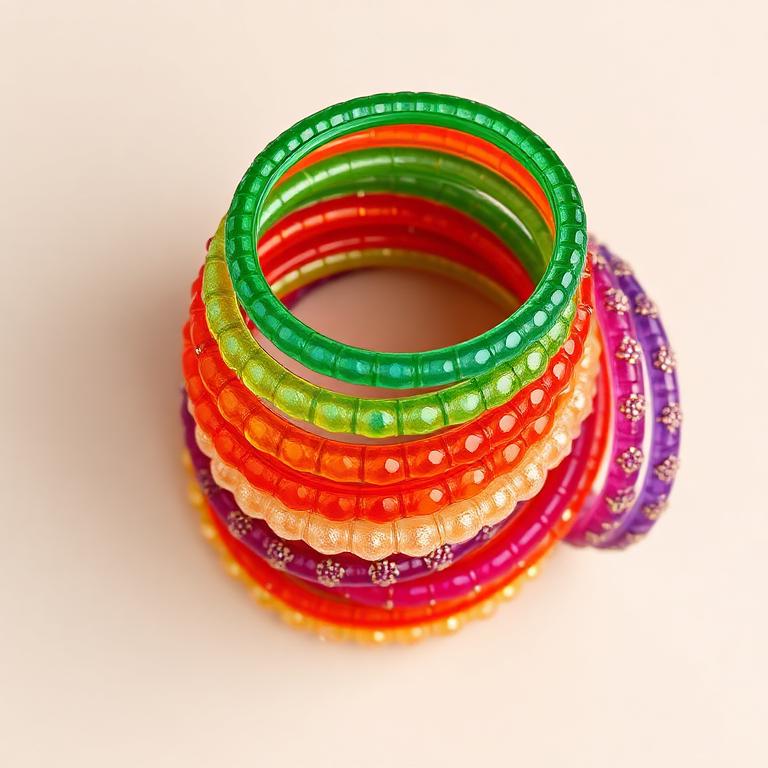 Rainbow Silk Stack